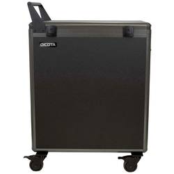 Dicota Charging Trolley for 20 Tablets systém nabíjení a řízení vůz