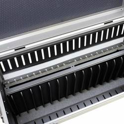 Dicota Charging Trolley for 20 Tablets systém nabíjení a řízení vůz