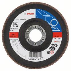 Bosch Accessories 2608606716 2608606716 vějířový brusný kotouč Průměr 125 mm Ø otvoru 22.23 mm Zrnitost 40 kov 1 ks