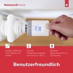 Honeywell Rondostat termostatická hlavice, HR10R, elektronický, 5 do 30 °C