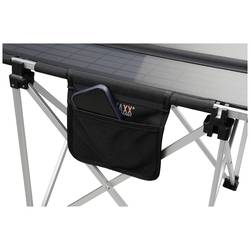 Technaxx Campingtisch TX-252 kempingový stolek černá, stříbrná 5084 Zatížitelnost (hmotnost) (max.) 20 kg