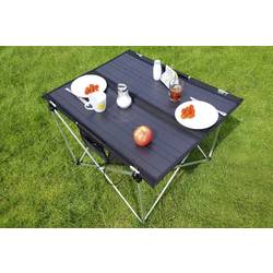 Technaxx Campingtisch TX-252 kempingový stolek černá, stříbrná 5084 Zatížitelnost (hmotnost) (max.) 20 kg