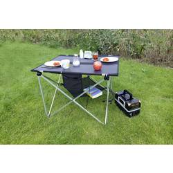 Technaxx Campingtisch TX-252 kempingový stolek černá, stříbrná 5084 Zatížitelnost (hmotnost) (max.) 20 kg