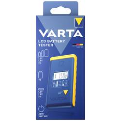 Varta LCD Battery Test zkoušečka baterií a akumulátorů, typy 1,2 V, 1,5 V, 3 V, 9 V, 00893 101 111