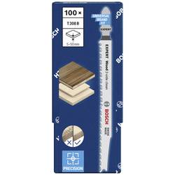 Bosch Accessories 2608900553 Přímočarý pilový list EXPERT ‘Wood 2-side clean’ T 308 B, 100 ks 100 ks