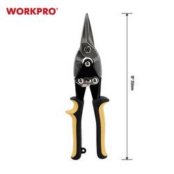 WorkPro Nůžky na plech rovné 250 mm WP214017