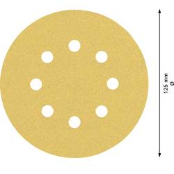 Bosch Accessories EXPERT C470 2608900806 brusné papíry pro excentrické brusky s otvory Zrnitost 100 (Ø) 125 mm 5 ks