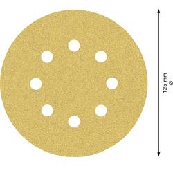 Bosch Accessories EXPERT C470 2608900909 brusné papíry pro excentrické brusky s otvory Zrnitost 60 (Ø) 125 mm 50 ks