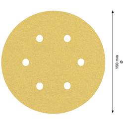 Bosch Accessories EXPERT C470 2608900920 brusné papíry pro excentrické brusky s otvory Zrnitost 100 (Ø) 150 mm 50 ks