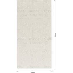 Bosch Accessories EXPERT M480 2608900762 brusná síť pro orbitální brusku bez otvorů Zrnitost 100 (d x š) 230 mm x 115 mm 10 ks
