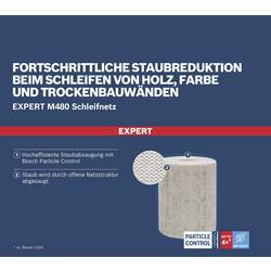 Bosch Accessories EXPERT M480 2608900778 role brusné sítě bez otvorů Zrnitost 120 1 ks