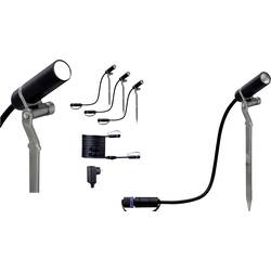 Paulmann Plantini 4064161325941 Osvětlovací systém Plug&Shine startovací sada LED zahradních reflektorů LED 10 W teplá bílá antracitová