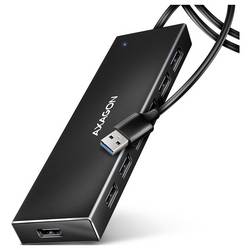 AXAGON HUE-F7A USB Hub 7 portů USB 3.0, microUSB USB 3.2 Gen1 5 GBit/s