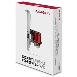 AXAGON PCEE-GIX síťová karta 1 GBit/s RJ45