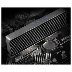 AXAGON PCEM2-XS 1 port Řadič M.2 PCIe x4