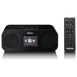Lenco DIR-121BK DIR-121BK internetové stolní rádio, DAB+, Bluetooth, FM, DAB+, internet, Wi-Fi, funkce alarmu, černá