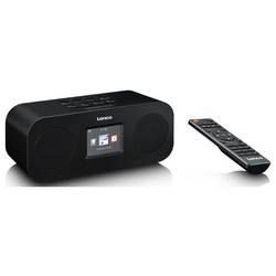 Lenco DIR-121BK DIR-121BK internetové stolní rádio, DAB+, Bluetooth, FM, DAB+, internet, Wi-Fi, funkce alarmu, černá