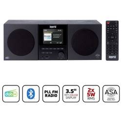 Imperial DABMAN 220 schwarz DABMAN-220BK stolní rádio, DAB+, FM, DAB+, černá