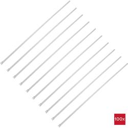 TRU COMPONENTS TC-12656580 Ocelové stahovací pásky 520 mm 7.9 mm AISI 316 100 ks