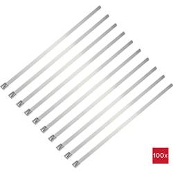 TRU COMPONENTS TC-12656572 Ocelové stahovací pásky 290 mm 7.9 mm AISI 316 100 ks