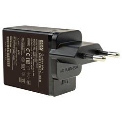 MEAN WELL NGE12E05-USB zásuvkový napájecí adaptér, stálé napětí, Nadproudová ochrana, 5 V/DC, 2.4 A, 12 W
