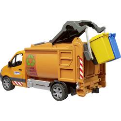 bruder Mercedes Benz Sprter Kommunale odpadový systém hotový model Model užitkového vozidla