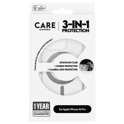 PanzerGlass CARE by ® PG 3-in-1 Protection ochranné sklo na displej smartphonu Apple iPhone 16 Pro 1 ks Chránící proti otiskům prstů, odolné vůči poškrábání