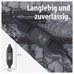 Brennenstuhl 1290720011 Bezpečnostní mezizásuvka PRCD 230 V černá IP66