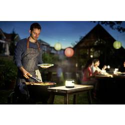 Philips LED 8720169296503 Alula SR PT 1.2W RGB30K BL solární stolní lampa 1.2 W teplá bílá, RGB bílá, černá