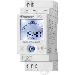 Finder 12.81.8.230.0000 spínací hodiny na DIN lištu 128182300000 230 V/AC astronomické