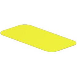 Weidmüller 2006240000 SM 18/9.5 MM GE značení přístrojů Druh montáže: nalepení Potisknutelná plocha: 9.50 x 18 mm žlutá Počet markerů: 1000 1000 ks