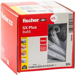 Fischer 568108 SX Plus rozpěrná hmoždinka 65 mm 8 mm 50 ks