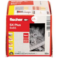 Fischer 568108 SX Plus rozpěrná hmoždinka 65 mm 8 mm 50 ks