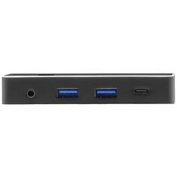 LINDY 43387 4 + 2 porty USB 3.0 přepínač černá