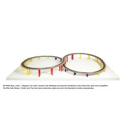 NOCH 53844 H0 Trasový prvek Easy-Track (š x v) 155 mm x 4 mm 553.75 mm