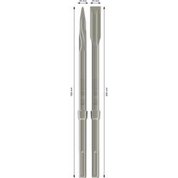 Bosch Accessories 2607017368 sada sekáče 4dílná 25 mm Celková délka 400 mm SDS max 1 sada