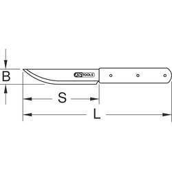 KS Tools 965.1102 zahradní nůž