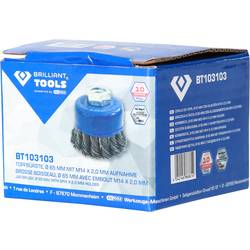 Brilliant Tools Hrncový kartáč, Ø 65 mm, s upínáním M14 x 2,0 mm BT103103 BT103103 1 ks