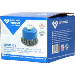 Brilliant Tools Hrncový kartáč, Ø 65 mm, s upínáním M14 x 2,0 mm BT103103 BT103103 1 ks