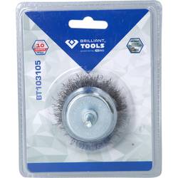 Brilliant Tools Hrncový kartáč, Ø 50 mm, s průměrem 6 mm BT103105 BT103105 1 ks