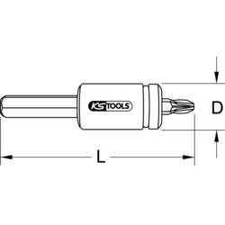 KS Tools 116.2012 Nástroj pro montáž objímky potrubí