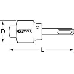 KS Tools 116.2036 Fréza pro prodlužování kohoutku