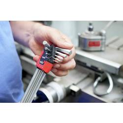 Wiha 43851 šestiúhelník sada klíčů 1.5 mm, 2 mm, 2.5 mm, 3 mm, 4 mm, 5 mm, 6 mm, 8 mm, 10 mm 9dílná
