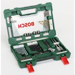 Bosch Accessories 2607017193 V-Line 83dílná sada bitů a vrtáků kov, kámen, beton, dřevo, zdivo, plexisklo