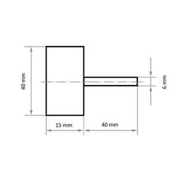 LUKAS-ERZETT A2200040156060 Vějířový brusný kotouč 10 ks
