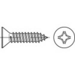 TOOLCRAFT 1068247 zápustné šrouby se zápustnou hlavou 3.9 mm 32 mm křížová drážka Philips DIN 7982 nerezová ocel A2 500 ks