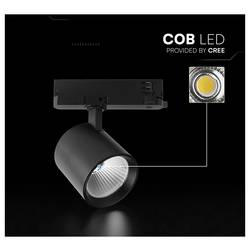 V-TAC VT-11130 LED pásové reflektory 30 W Energetická třída (EEK2021): E (A - G) LED černá