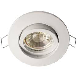 Deko Light Alioth 110027 kroužek pro stropní montáž LED, halogenová žárovka GU5.3, MR 16 35 W Signální bílá (RAL 9003)