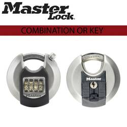 Master Lock P23615 visací zámek 70 mm zámky se stejným klíčem stříbrná, černá