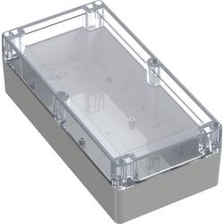 TRU COMPONENTS 6U07241208139 TC-13865348 Průmyslová skříň 240.2 x 120.1 x 75.1 polykarbonát světle šedá, transparentní 1 ks